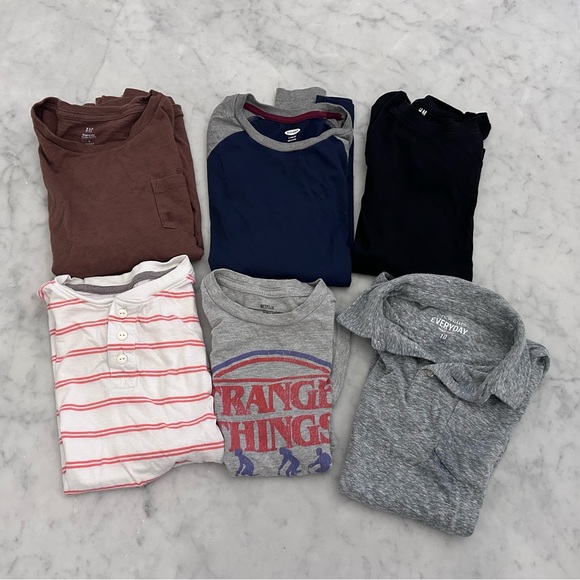 Boys T-Shirt bundle! 6 tees - Picture 1 of 2